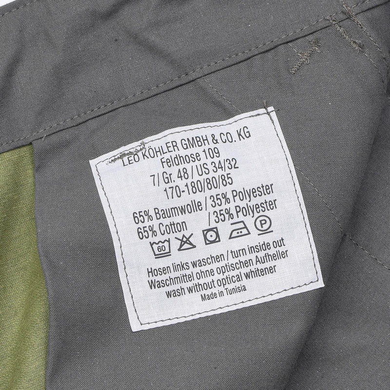 Leo Kohler BDU Pants Bundeswehr Flecktarn Camo Field Tactical Paintball Spodni