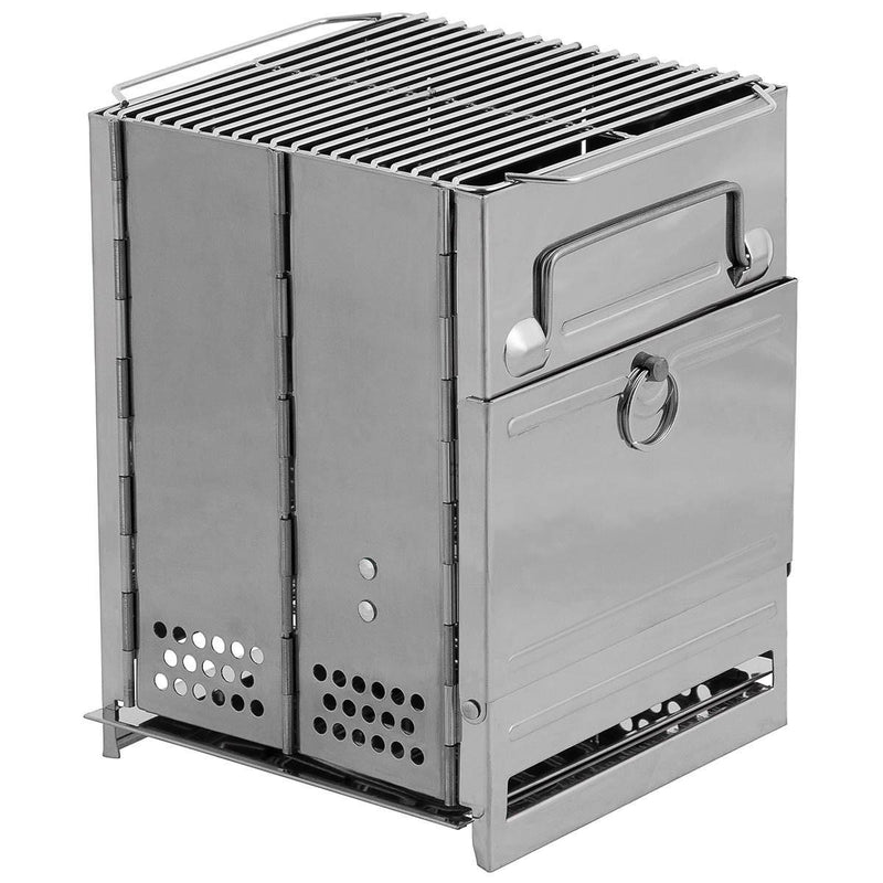 MFH Rocket Stove Stratnie nierdzewne BBQ grill Camping Grill Outdoor BBQ BBQ