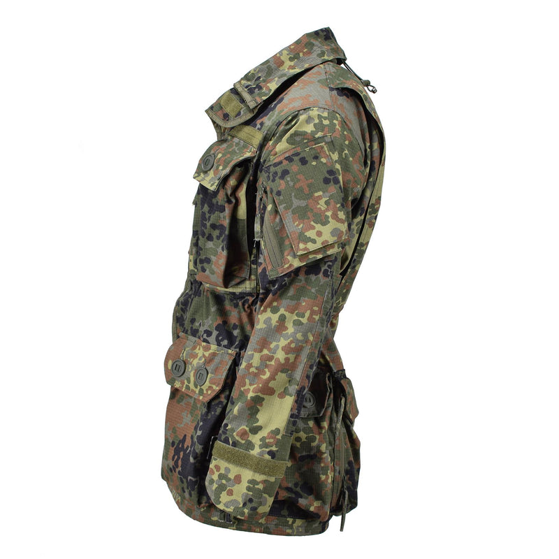 Tacgear marka wojskowa komandos smock kurtka full-zip ripstop flecktran