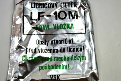Czeska Czechosłowacka Armia Wojskowa maska ​​gazowa M-10. Nowy pełny zestaw. CZ Maska gazowa M10