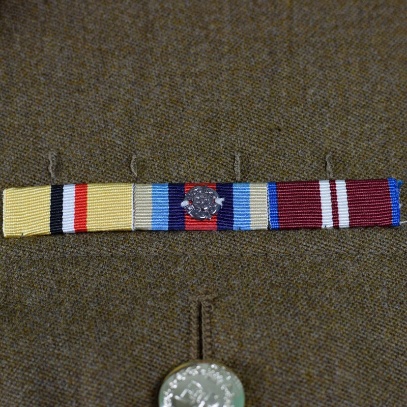 Oryginalny brytyjska wojskowa kurtka formalna mundur wojskowy Khaki nowy