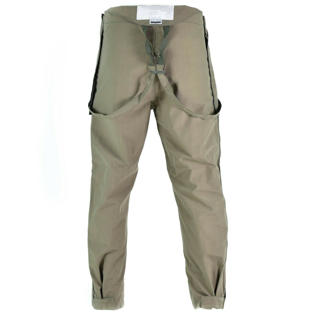Oryginalne wodoodporne spodnie na szelkach Gore-Tex armii austriackiej Surplus Olive OD