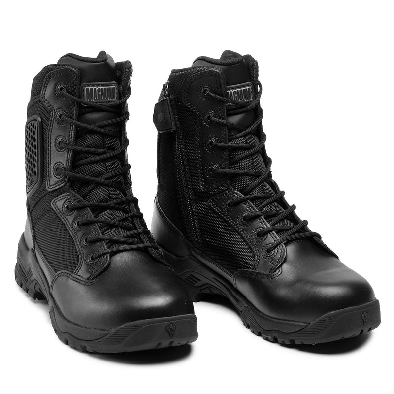 Magnum Strike Force 8.0 Buty bojowe Skórzane podtrzymywanie taktycznych obuwia