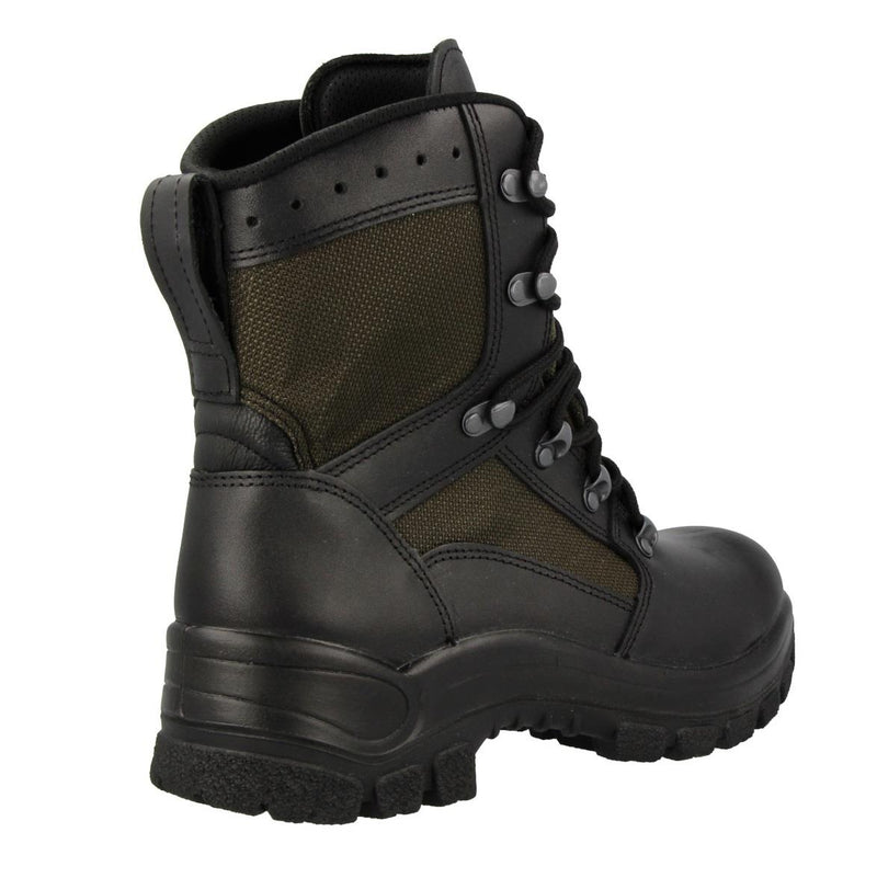 Oryginalne niemieckie buty walki wojskowe skórzane obuwie pola tekstylnego