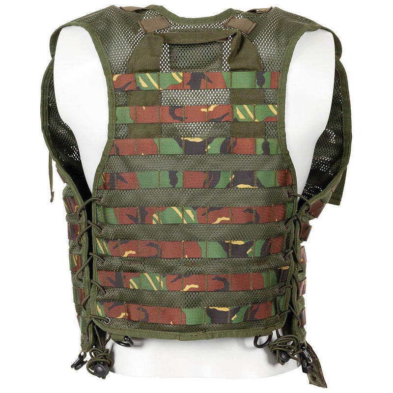 Oryginalny holenderski kamizelka taktyczna Molle Załącznik DMP Woodland Camuflage