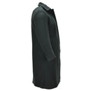 Oryginalny damski płaszcz wełniany armii kanadyjskiej z nadwyżki wojskowej w kolorze ciemnozielonym