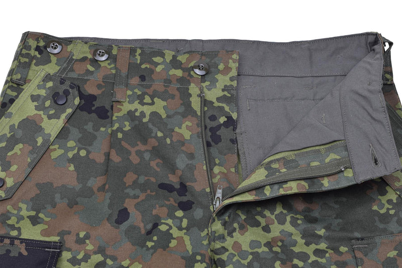 Leo Kohler BDU Pants Bundeswehr Flecktarn Camo Field Tactical Paintball Spodni