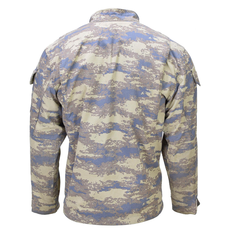 Oryginalna turecka wojskowa kurtka Air Force Trwałość Ripstop M2018 Camo