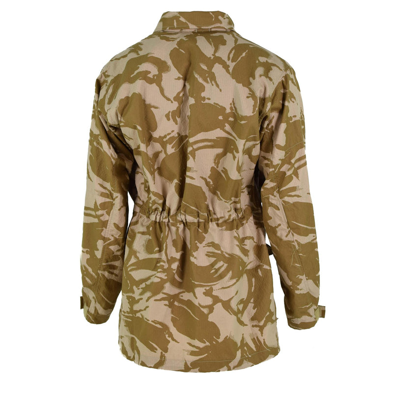 Oryginalna brytyjska kurtka armii Smock Desert Camo Ripstop Parca Wojskowe wydanie NOWOŚĆ