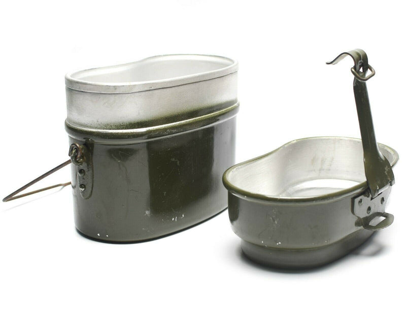 Oryginalny zestaw bałaganu węgierskiego. Aluminiowy wojskowy melonik 2PCS