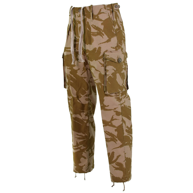 Oryginalne spodnie bojowe armii brytyjskiej DPM Desert Spodni Ripstop Fire Retardant Nowy