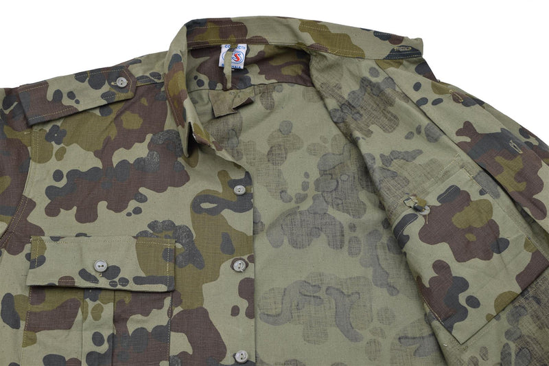 Oryginalne rumuńskie koszule wojskowe lekkie mundur polowy M94 Mozaic Camo