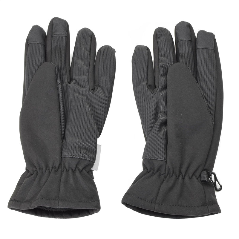Rękawiczki MIL-TEC Men Softshell Thinsulate ™ Podszewka Czarna zimowa mens