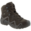 Buty taktyczne Lowa Zephyr GTX Mid TF Wodoodporna wyściełana cholewka w kolorze ciemnobrązowym