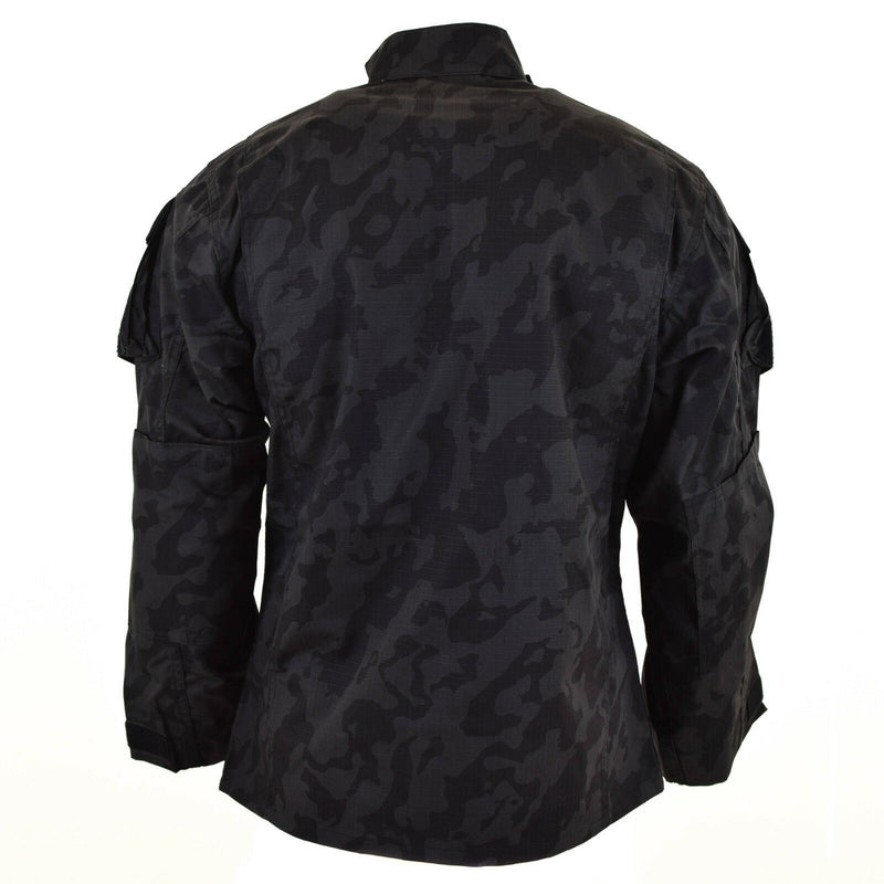 Marka armii wojskowy kurtka bojowa Acu Ripstop Night Camo Field Mundur