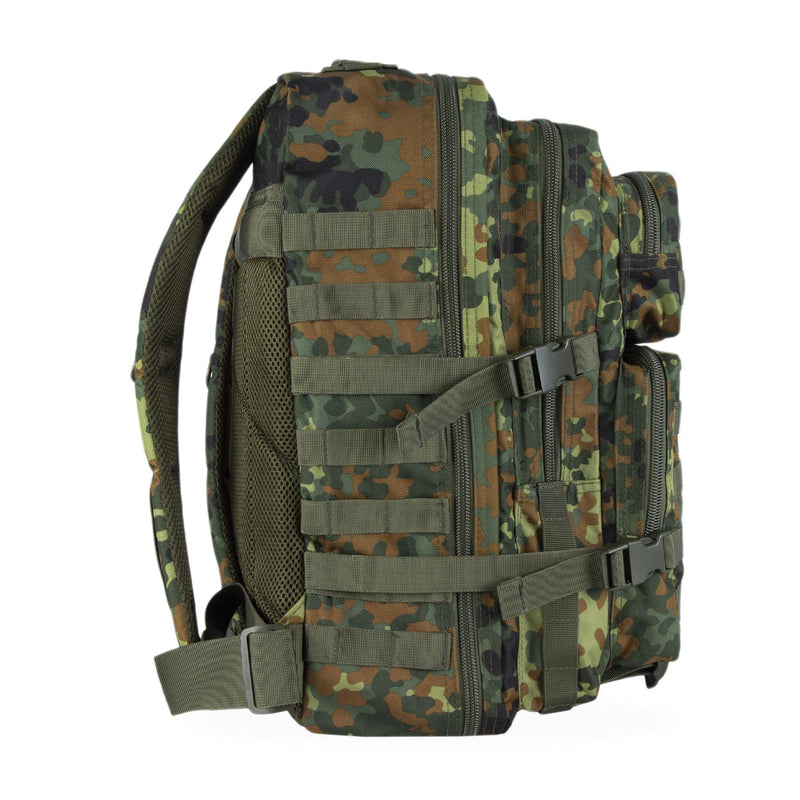 MIL-TEC Assault Trekking RucksAcka Duża 36L Backpack Flecktarn Daypack Bag