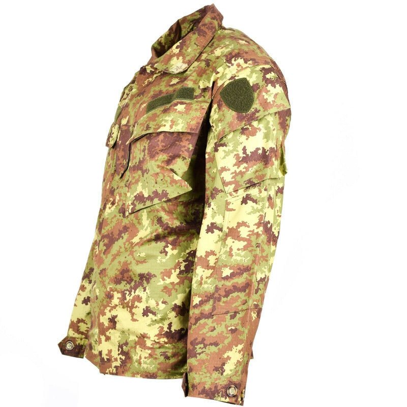Oryginalna armia włoska rip stop camo acu kurtka bojowa koszula nowa nowa