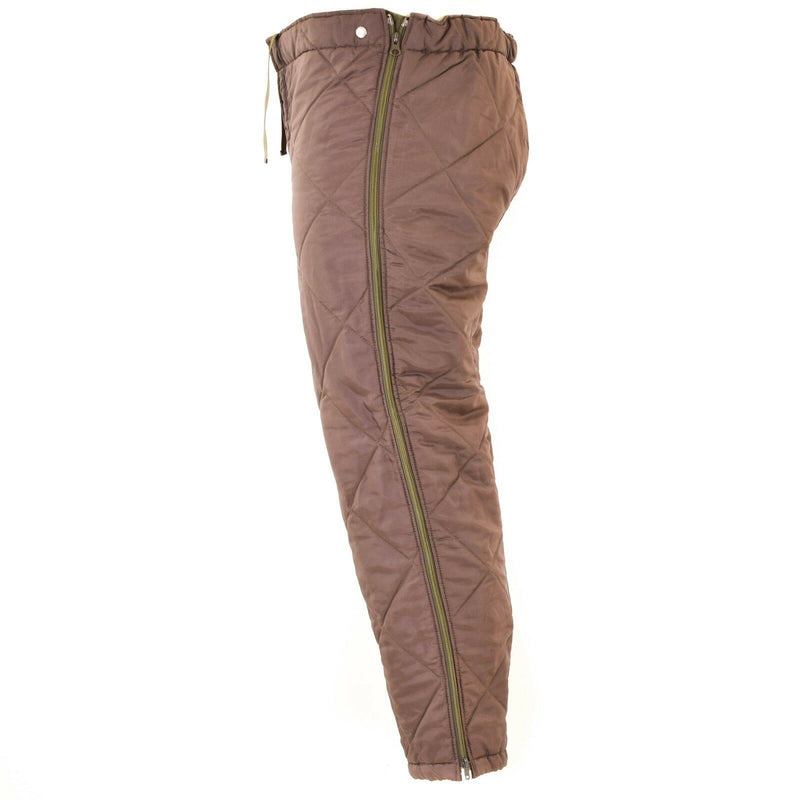 Oryginalne austriackie wkładki spodni cieplejsze Olive Green Thermal Leggins