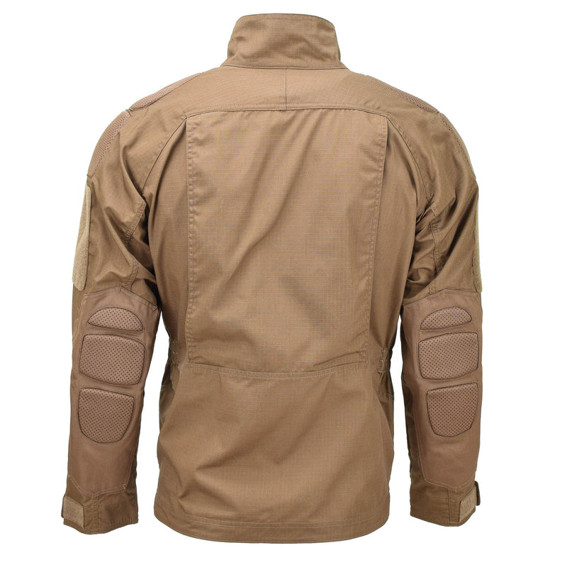 Mil-TEC Style wojskowy Ripstop Dark Coyote Combat Troops Jacket Chimera