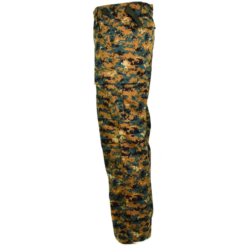 Oryginalne guinee bissau Army Pants Ripstop Digital Savana Camo Wojskowy problem Nowy