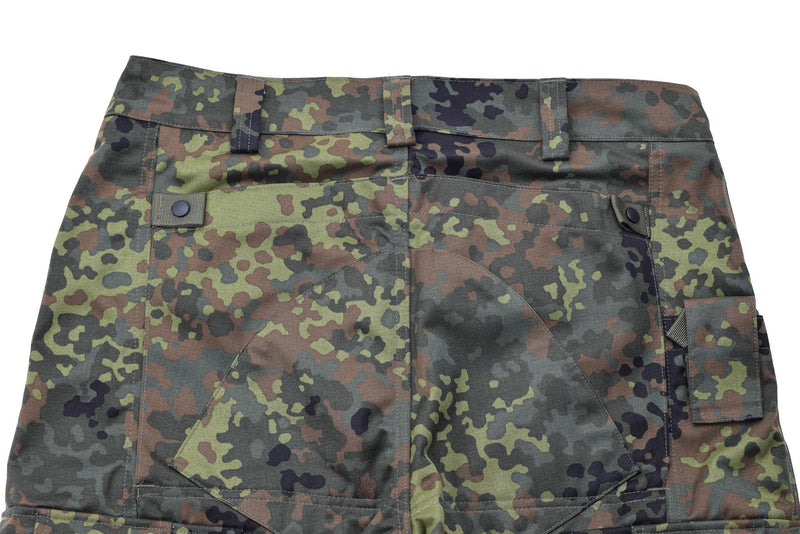 Leo Kohler Army Combat Pants Pants Flecktarn Camo Forced Cargo Field Spoders