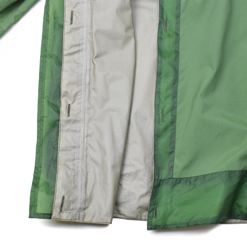 Oryginalna armia holenderska oliwna wkładka Waterproof Waterproof PTFE Combat Wojskowa kurtka