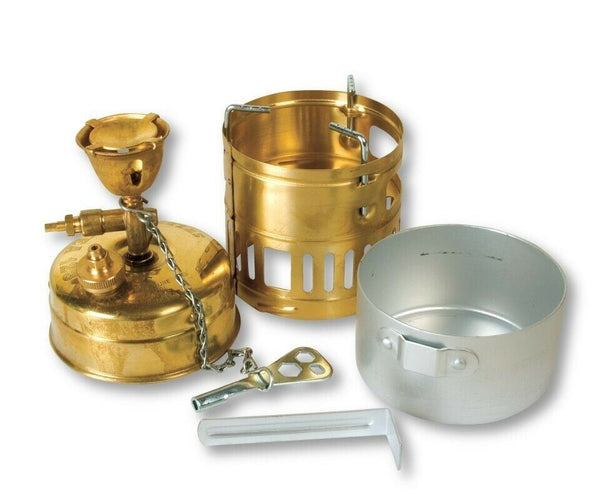 Optimus Svea Stove Classic White Gas Burner Light Benzyna stała mosiądz paliwa