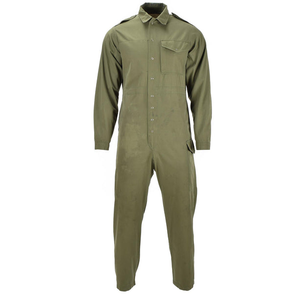Oryginalny British Combinall Army Olive Green Suit Mechanics Koundalls OD OD