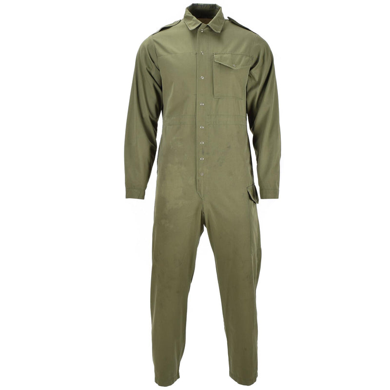Oryginalny British Combinall Army Olive Green Suit Mechanics Koundalls OD OD