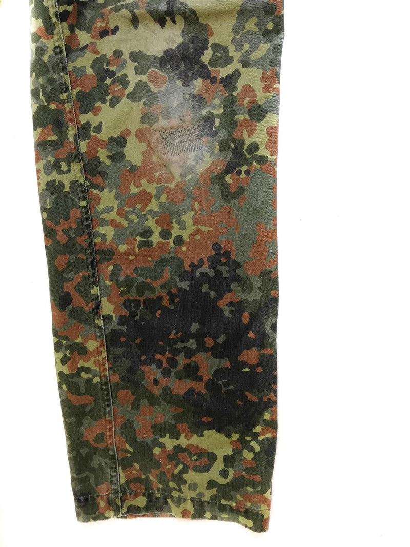 Oryginalny problem armii niemieckiej Flecklecktarn Camo Pants Field Combat Wojskowe spodnie