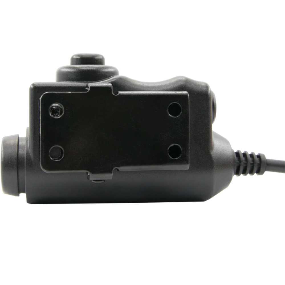 Earmor M52-KEN Adapter PTT Kenwood Baofeng Radio Słuchawki Taktyczne Czarne