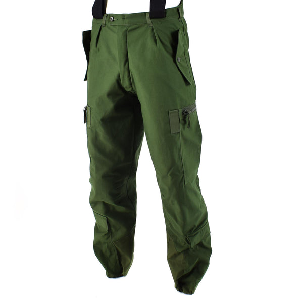 Oryginalne szwedzkie spodnie tankowców termicznych M90 Olive BDU BDU Spodery W