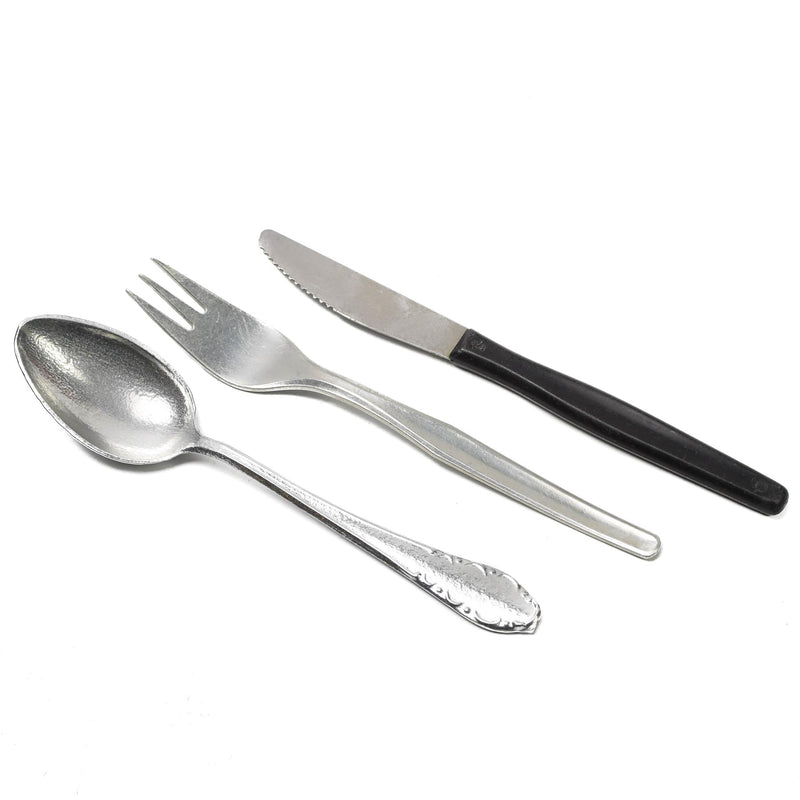 Oryginalna armia Czeska 3 sztuki aluminiowe set set białą torbę nadwyżkę wojskową