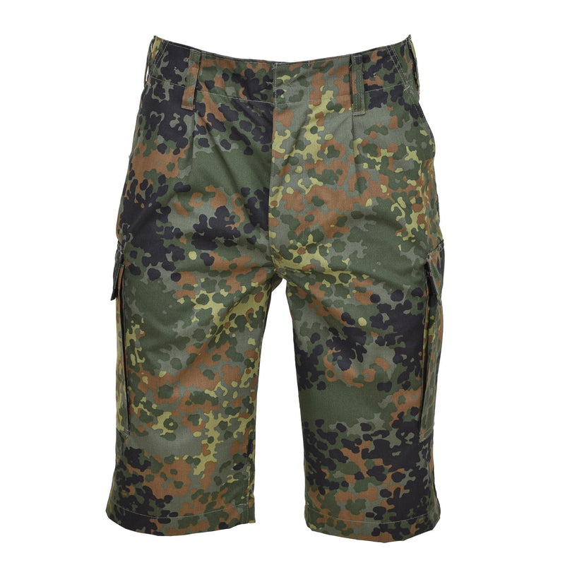 Leo Kohler Knee Shorts Personel Wojskowy Bermuda Flecktarn Camuflage