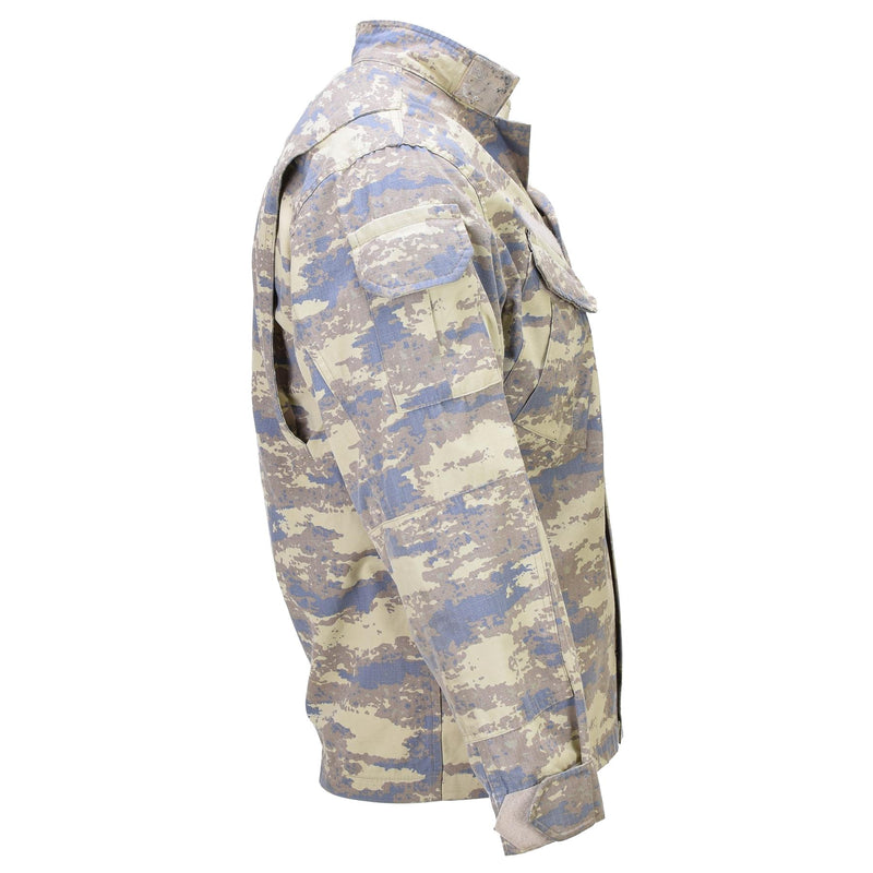 Oryginalna turecka wojskowa kurtka Air Force Trwałość Ripstop M2018 Camo