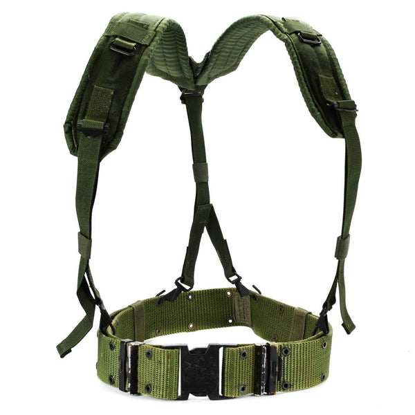 Oryginalny system Webbing Army System Sypenders Belt LC-2 Wojskowy pistolet zielony