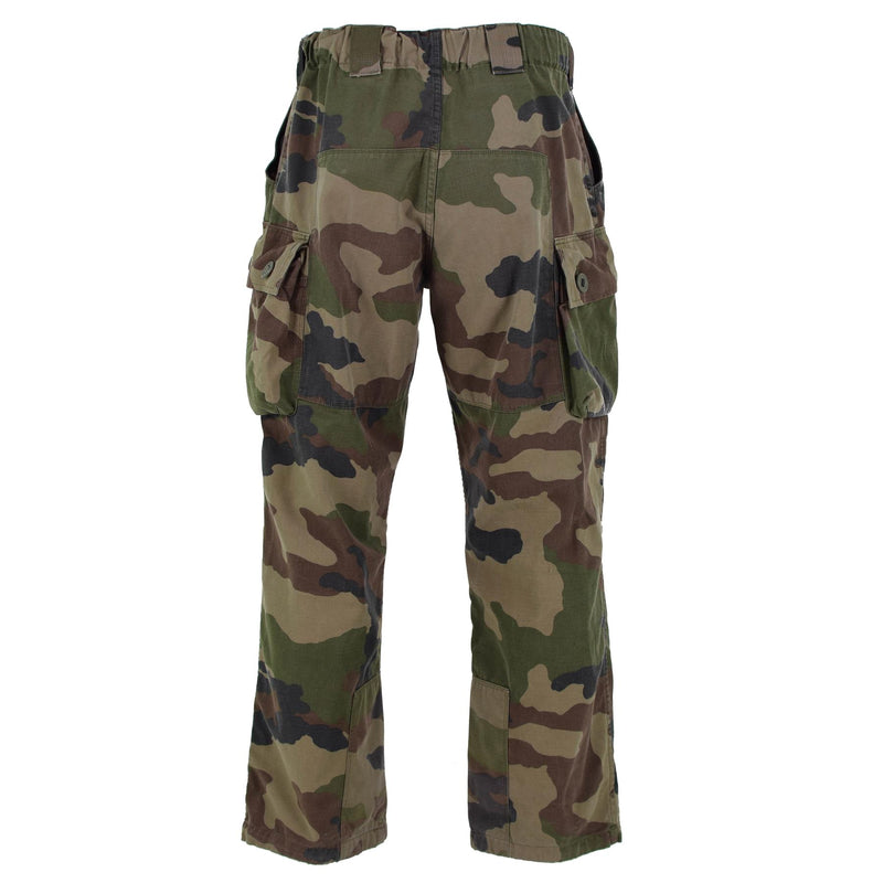 Oryginalne francuskie spodnie bojowe wojskowe Felin Cce Camo T4 spodnie Ripstop