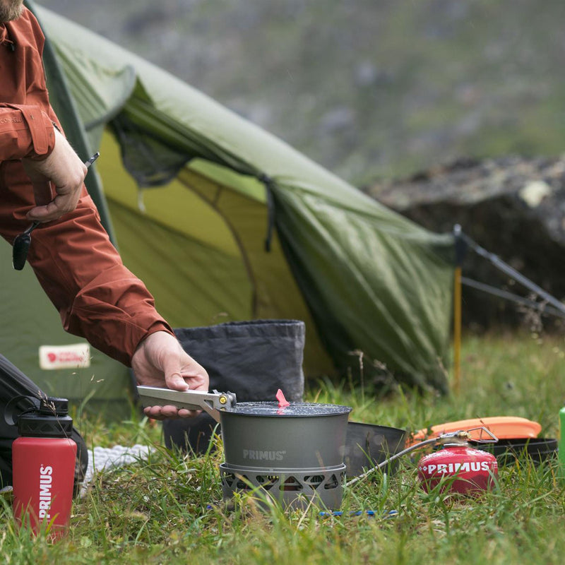 Primus PrimeTech Camping Set Set 1,3 litrów gotowania w gotowaniu naczynia palnika na zewnątrz