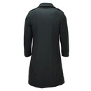 Oryginalny damski płaszcz wełniany armii kanadyjskiej z nadwyżki wojskowej w kolorze ciemnozielonym