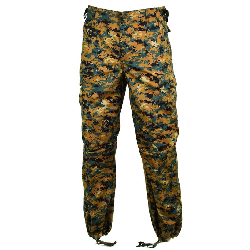 Oryginalne guinee bissau Army Pants Ripstop Digital Savana Camo Wojskowy problem Nowy