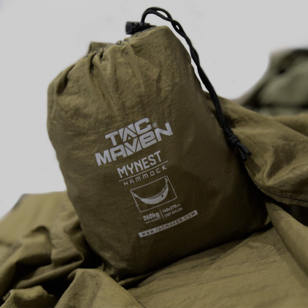 TAC MAVEN Mynest Hamak kempingowy 260 kg Nylon, lekki sprzęt outdoorowy