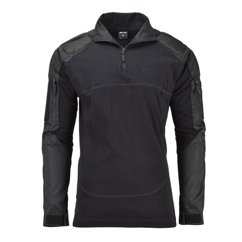 Mil-TEC Wojskowy Style Wojskowy Trwała taktyczna koszula bojowa Chimera Black