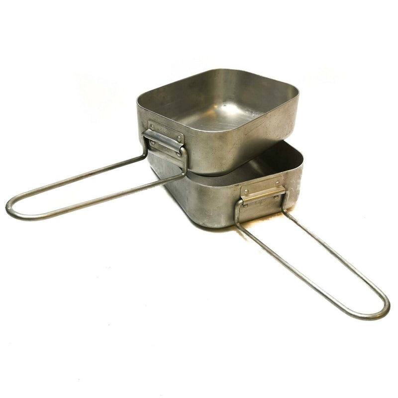 Oryginalny holenderski aluminiowy bałagan mesy mess -kuchenka kuchenka wojskowa Bushcraft Gear