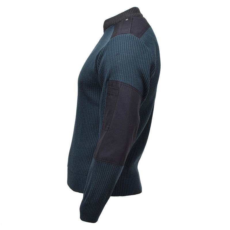 Oryginalny holenderski sweter wojskowy Winter Sport pullover zimny skoczek