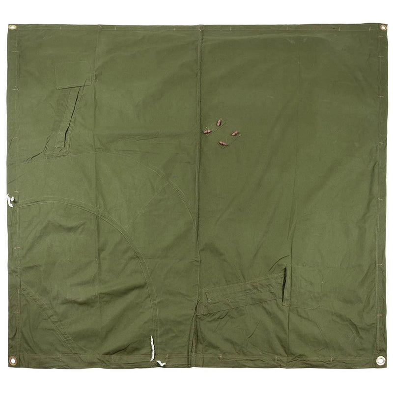Oryginalne rumuńskie schronisko armii wodoodporne namiot plandeki oliwki Poncho 180x180 cm