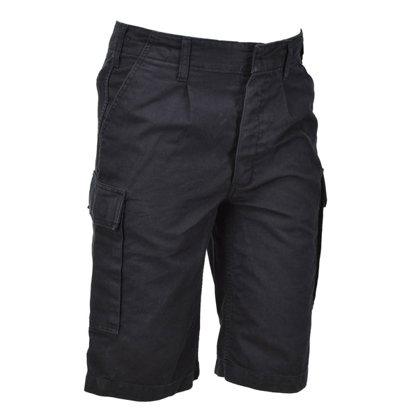 LEO KOHLER Personel wojskowy Bermuda Shorts Kolan Perm Shorking Shorts Black