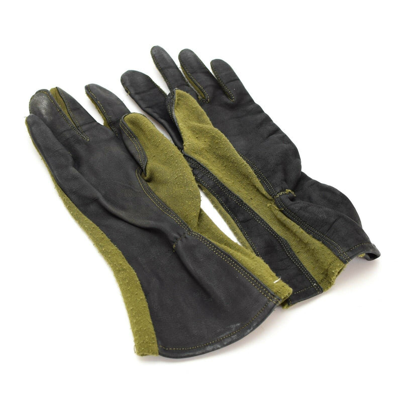 Oryginalne rękawice bojowe armii amerykańskiej skórzane aramid Fibre Air Force wojskowe Nomex OD