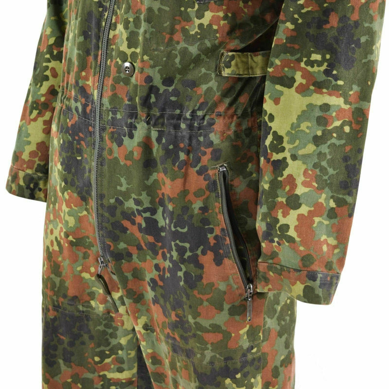 Oryginalny armia niemiecka flecktarn ogólna kombinezon kombinezonu kombinezonu tankowca