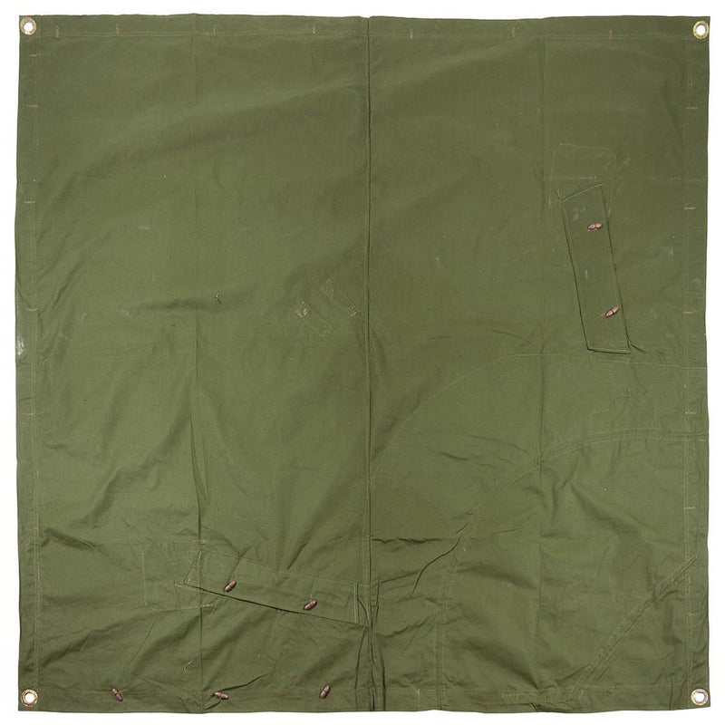 Oryginalne rumuńskie schronisko armii wodoodporne namiot plandeki oliwki Poncho 180x180 cm