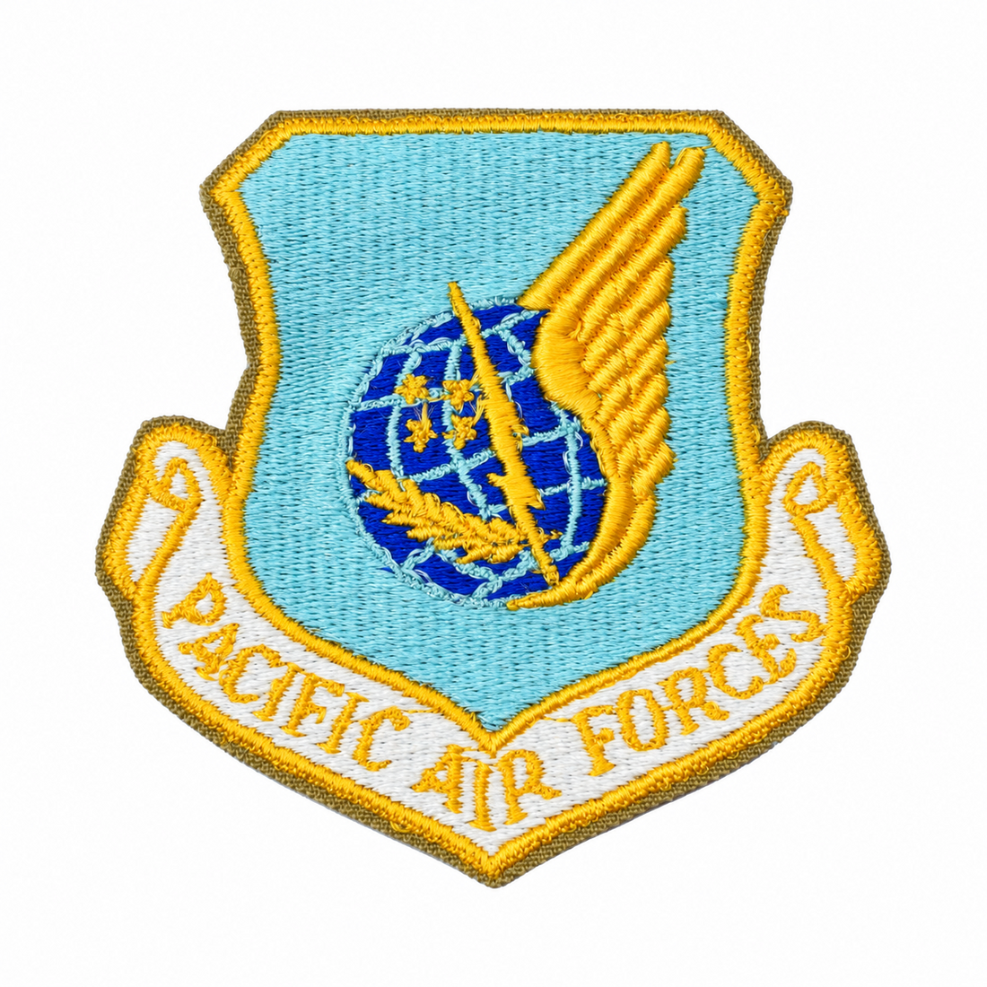 Oryginalna naszywka US Military Pacific Air Forces PACAF z nadwyżki wojskowej
